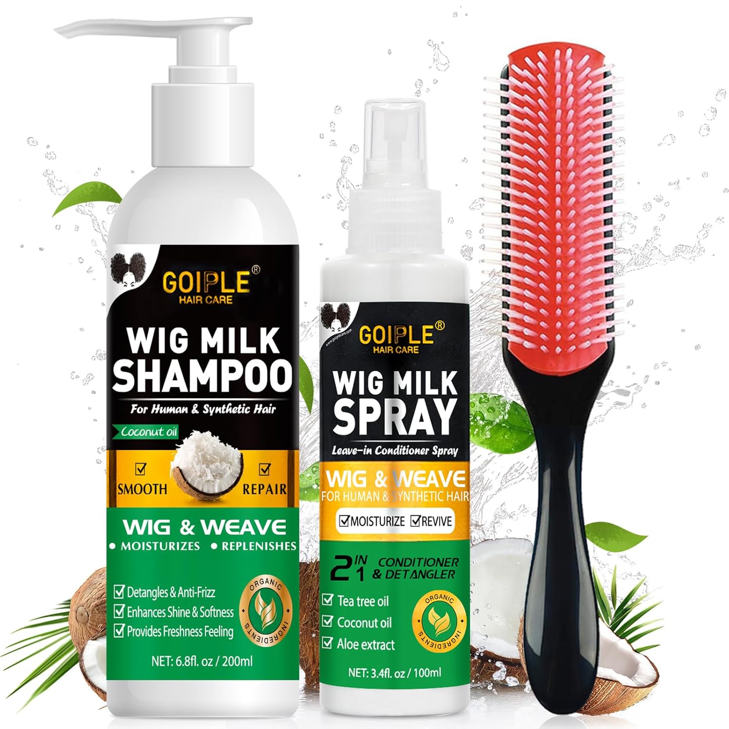 Synthetic Wigs - Kit de soin pour perruques GOIPLE