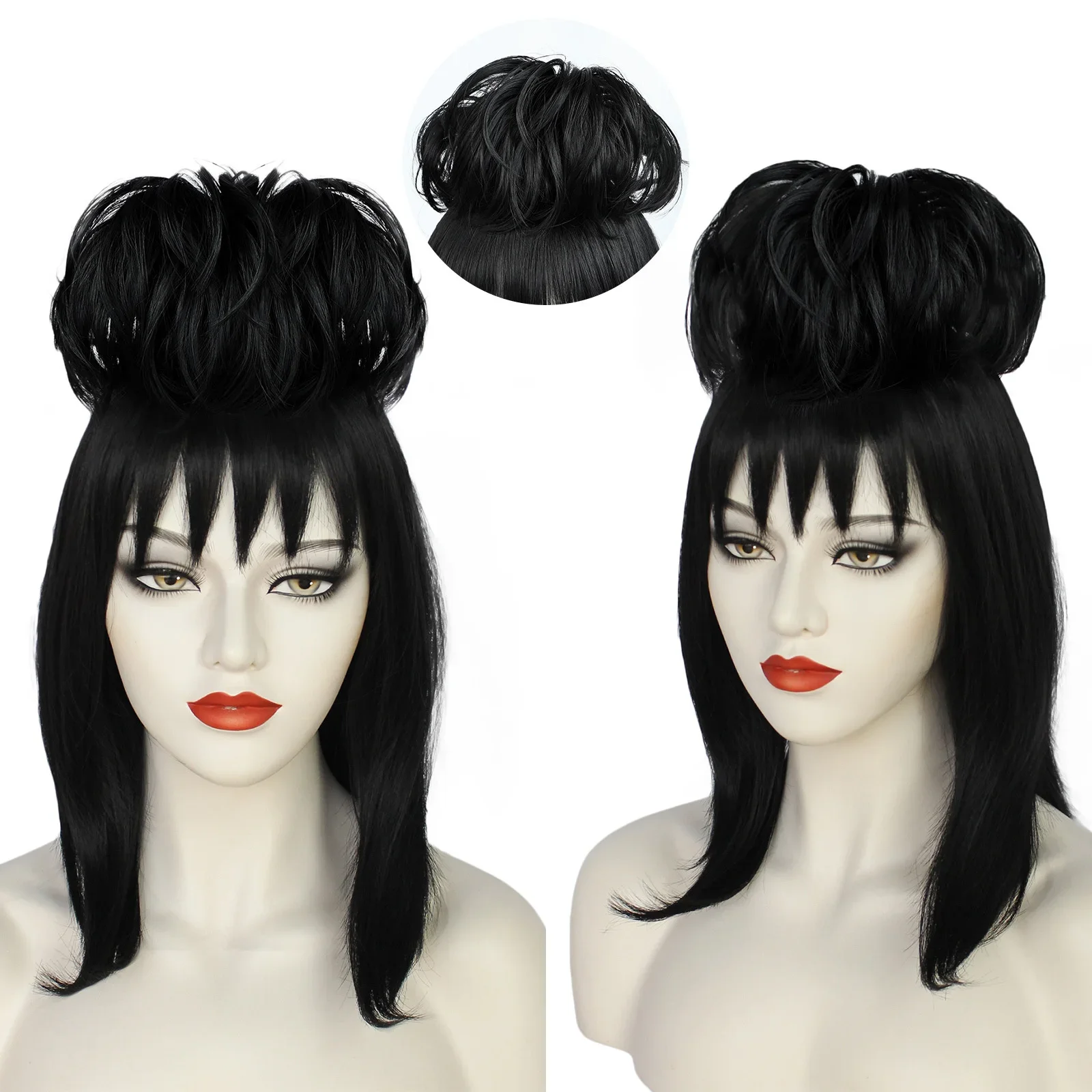 Synthetic Braided Wigs For Black Women - Lydia Dequery-Perruque Cosplay Noire Synthétique pour