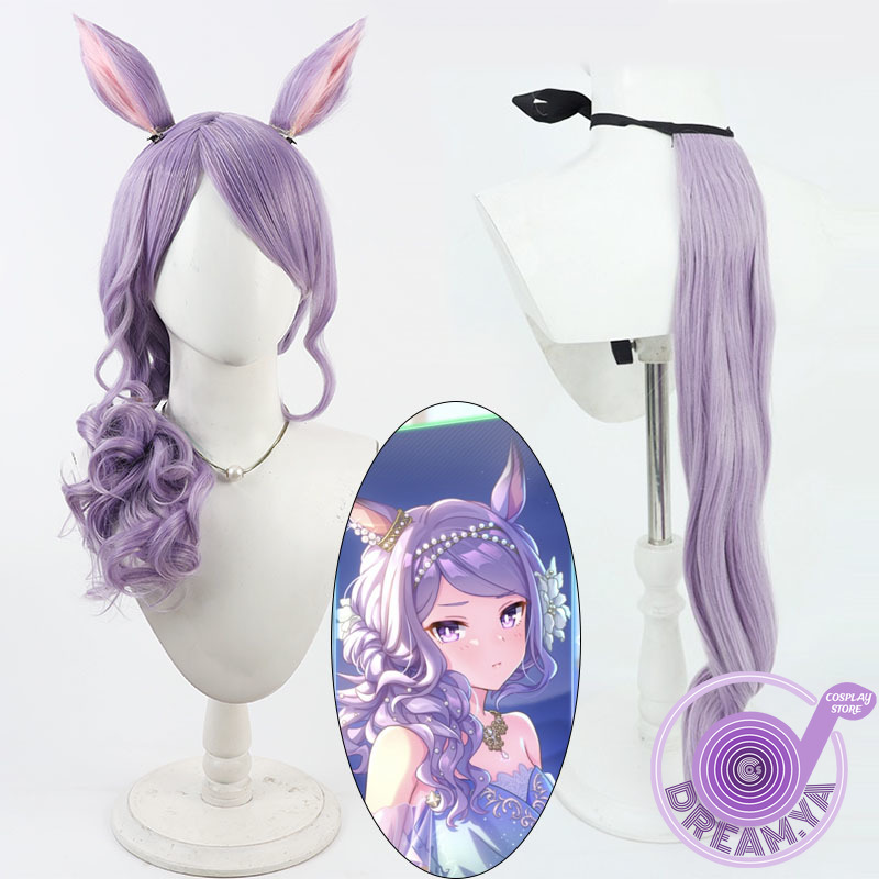 Synthetic Wigs - Mejiro Cosplay perruque Umamusume joli Derby