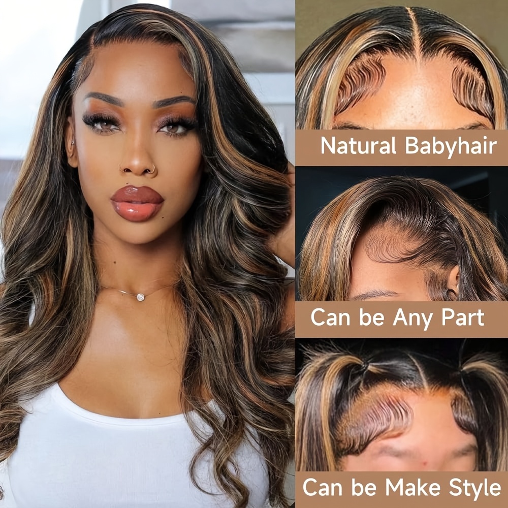 P1B30 Perruques en cheveux nat - Hd Lace Frontal Wig Human Hair Pre Plucked avis et prix