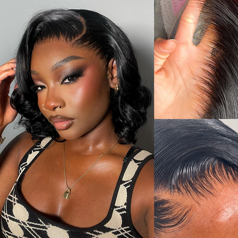 Perruques sans colle en cheveu - Glueless Wear And Go Human Hair Wig avis et prix