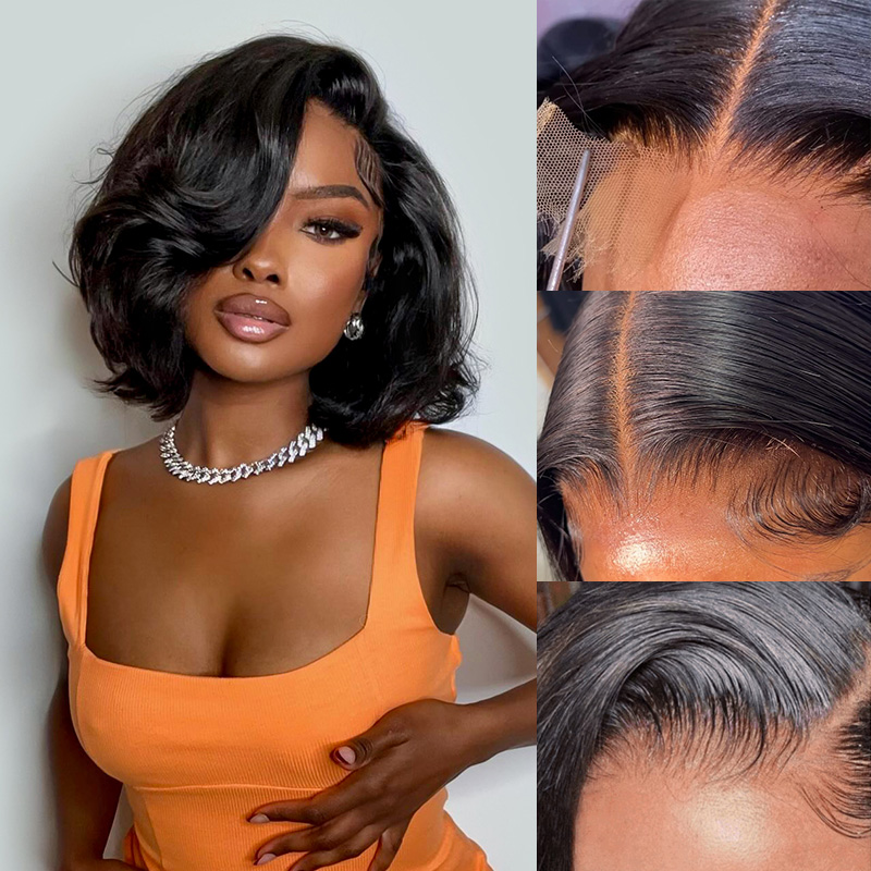 Perruques sans colle en cheveu - Glueless Wear And Go Human Hair Wig avis et prix