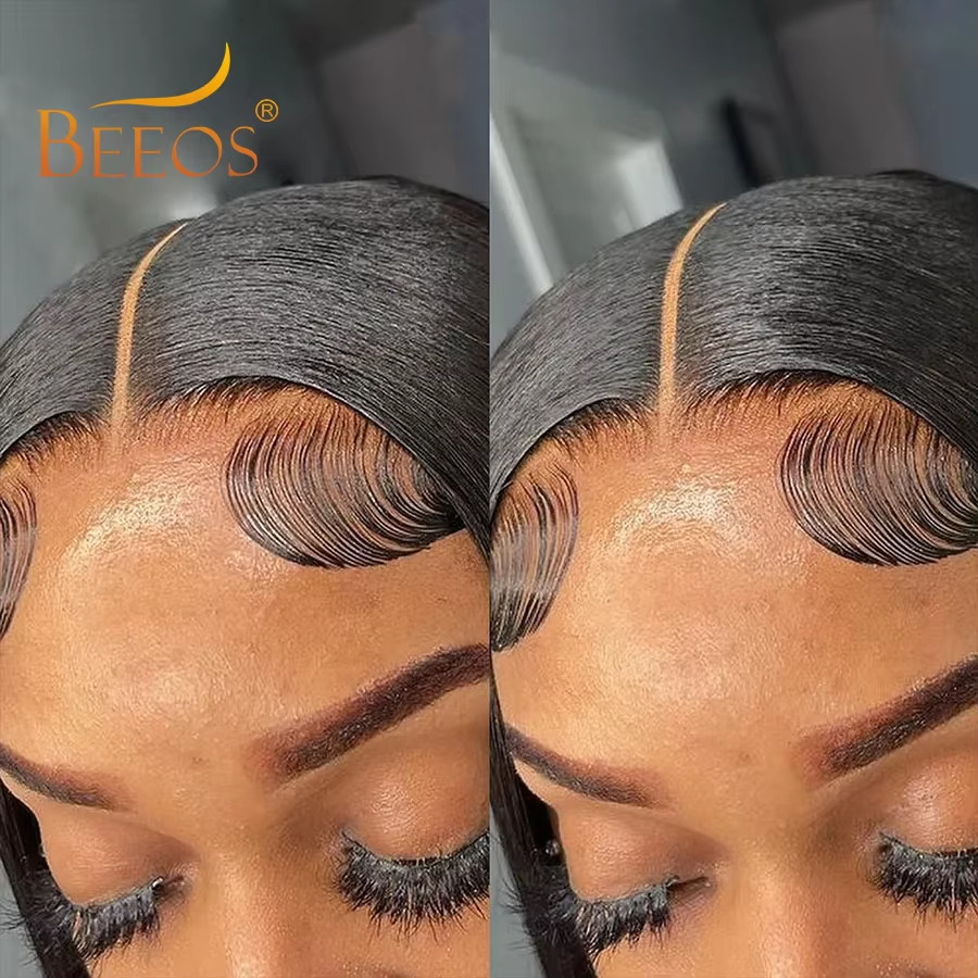 BEEOS Perruque frontale complè - Hd Lace Frontal Wig Human Hair Pre Plucked avis et prix
