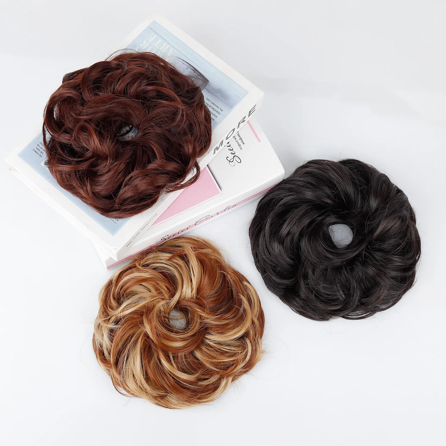 Chignon ondulé et bouclé éléga - Claw Clip Messy Bun Hair Piece avis et prix