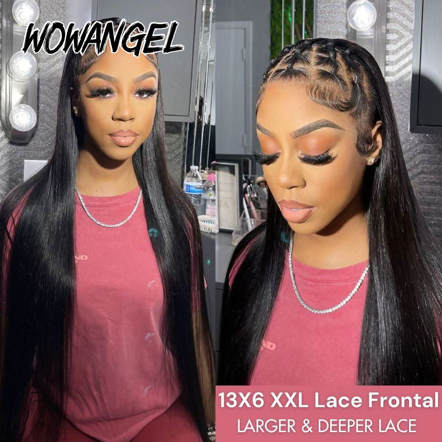 WOWANGEL Perruques Lace Front  - Human Hair Wigs avis et prix