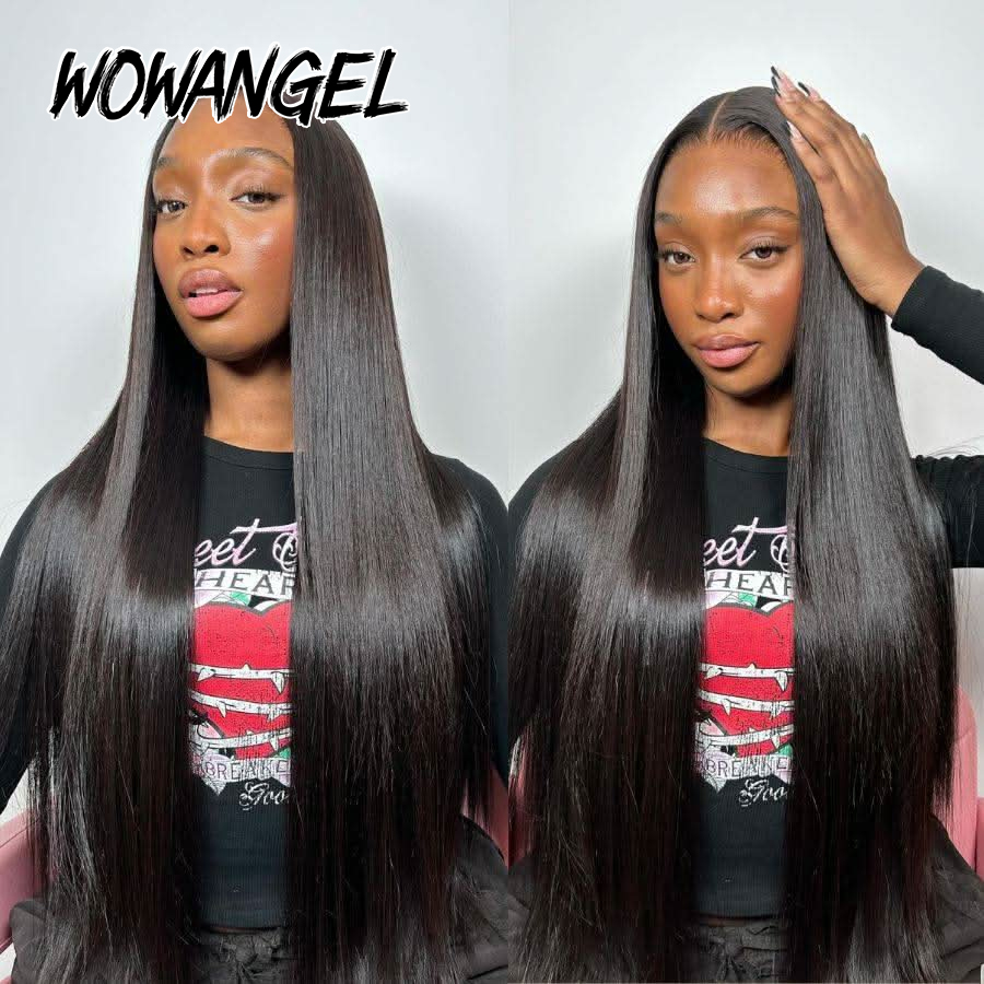 WOWANGEL Perruques Lace Front  - Human Hair Wigs avis et prix