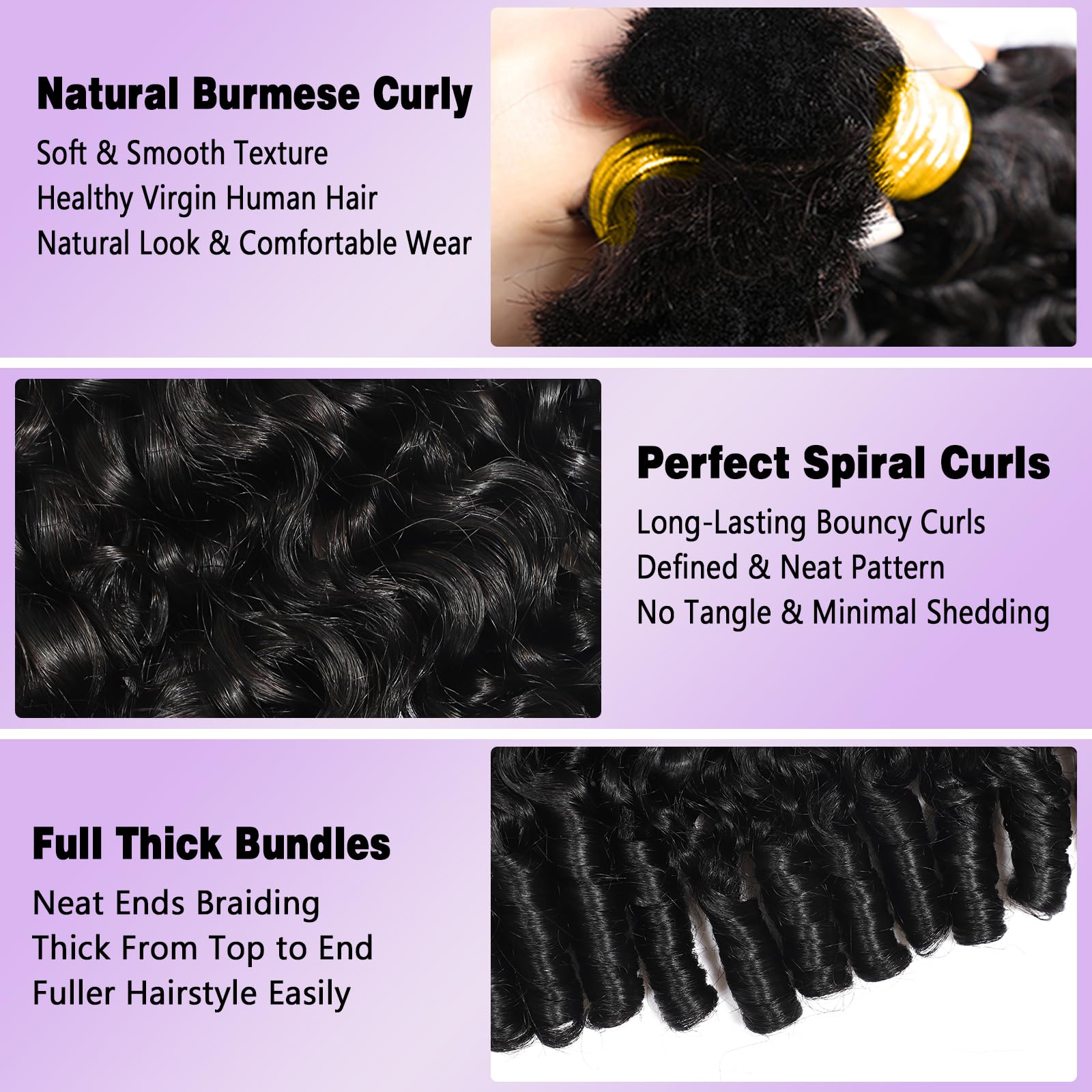 Cheveux humains 12A pour tress - Water Wave Bulk Human Hair For Braiding avis et prix