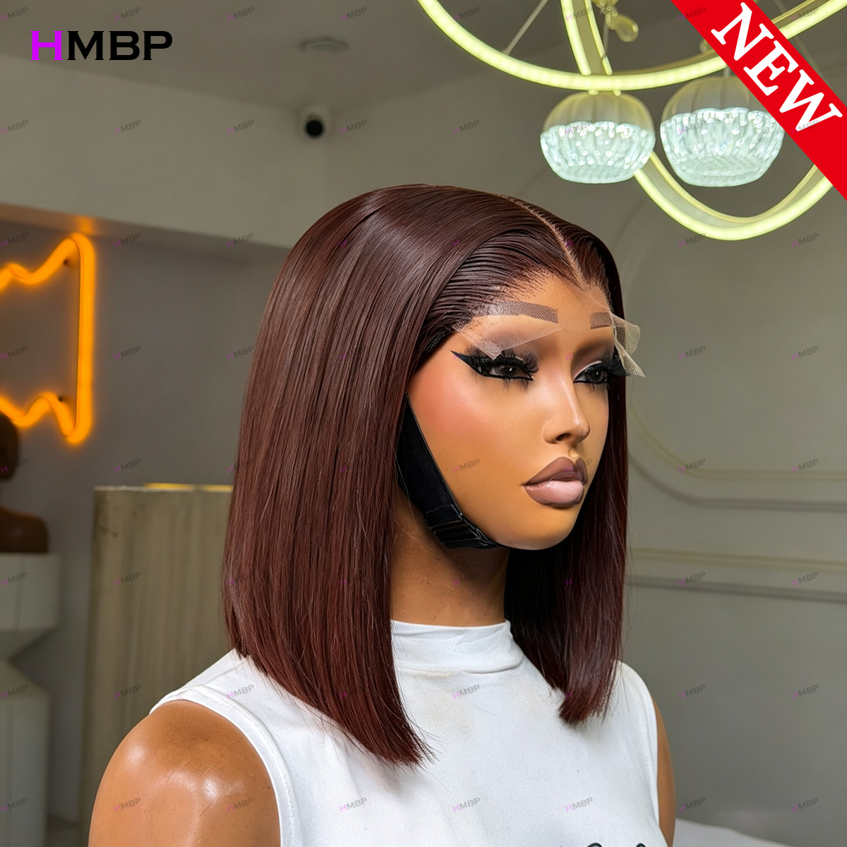 # Perruque Bob Lisse Auburn Fo - Glueless Wear And Go Human Hair Wig avis et prix
