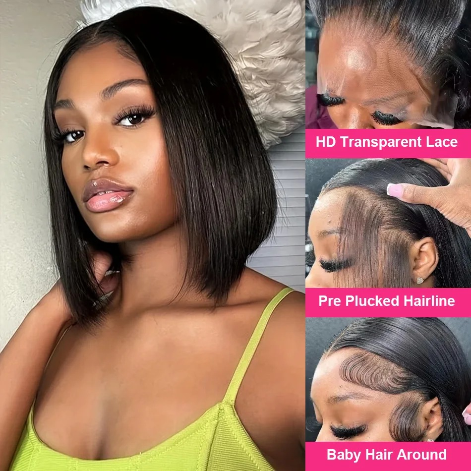 Perruque Bob en cheveux humain - Glueless Wear And Go Human Hair Wig avis et prix